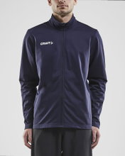 Craft Sport-Trainingsjacke Squad - ohne Seitentaschen, bequeme und funktionell - navyblau Herren